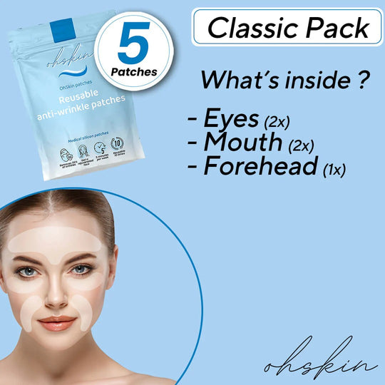 The OhSkin™ Patches : Say goodbye to your wrinkles now